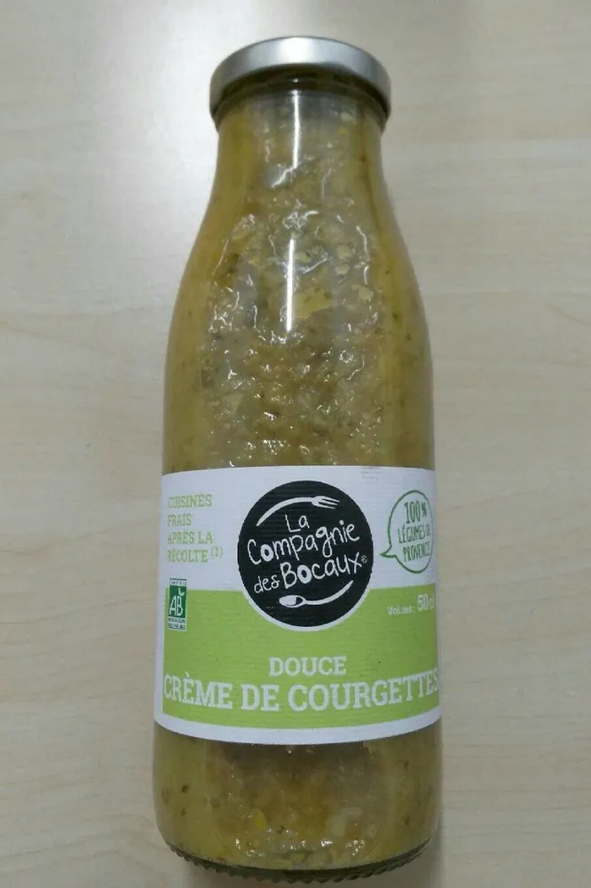 Douce Crème de courgettes