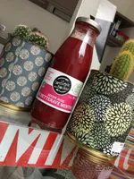 Soupe rose de betterave menthe