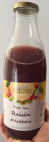 Pur jus de raisin d'Ardeche