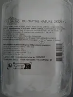 Burratine Nature 2x125 g