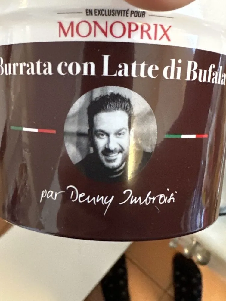 Burrata con latte di bufala