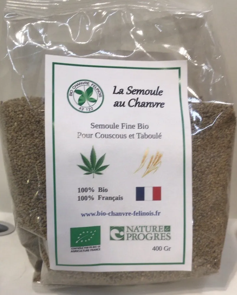 La semoule au chanvre Bio