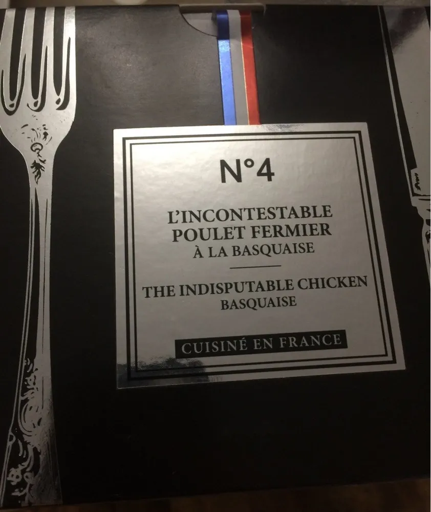 N•4 L'incontestable poulet fermier à la basquaise