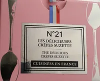 Les délicieuses crêpes suzette