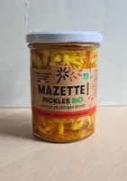 Achards de légumes épicés