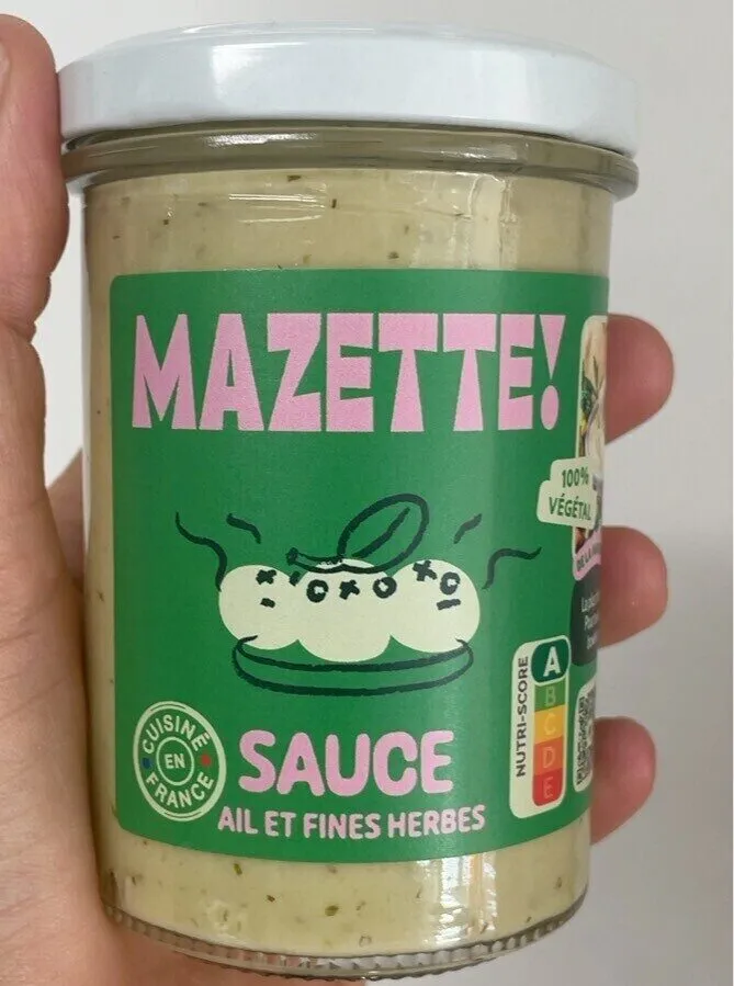 Sauce ail et fines herbes