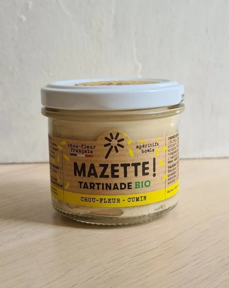 Tartinade bio chou-fleur cumin