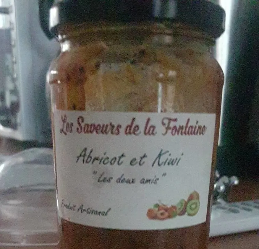 Confiture abricot et kiwi