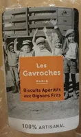 Biscuits apéritifs aux oignons frits