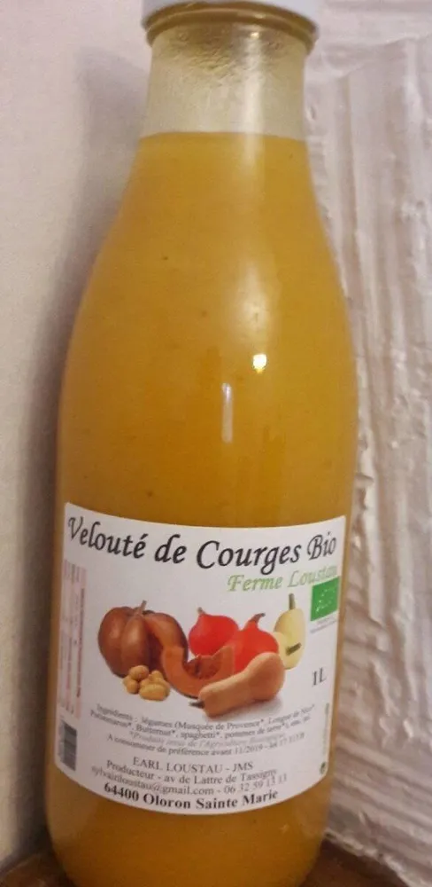 Velouté de courges