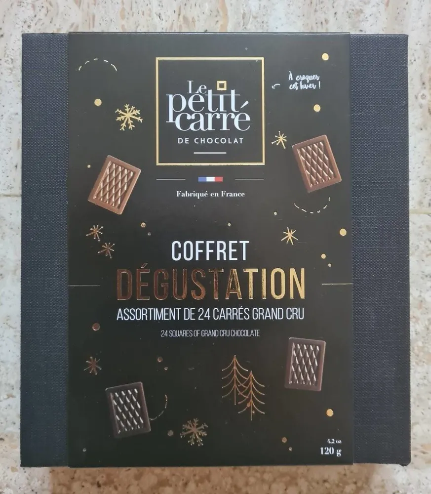Coffret Dégustation 24 carrés grand cru