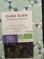 Petites torsettes blé tendre semi-complet basilic