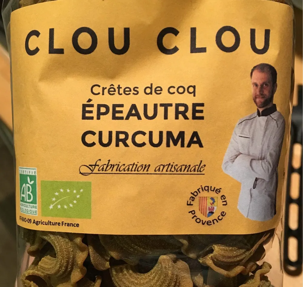 Clou Clou - Cretes de Coq Epeautre/Curcuma