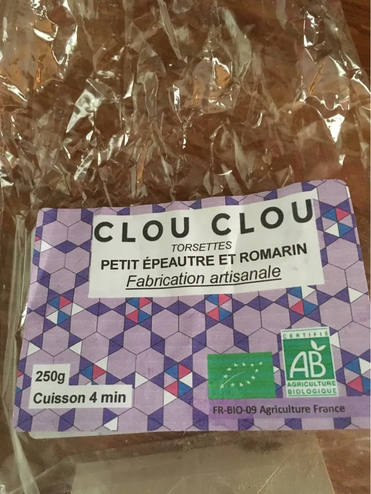 Torsette petit epautre et romarin