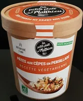 Pâtes aux cèpes en persillade