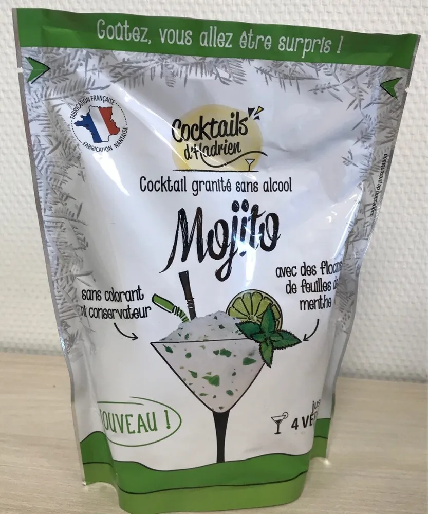 Mojito Granité 60 cl. ss alcool