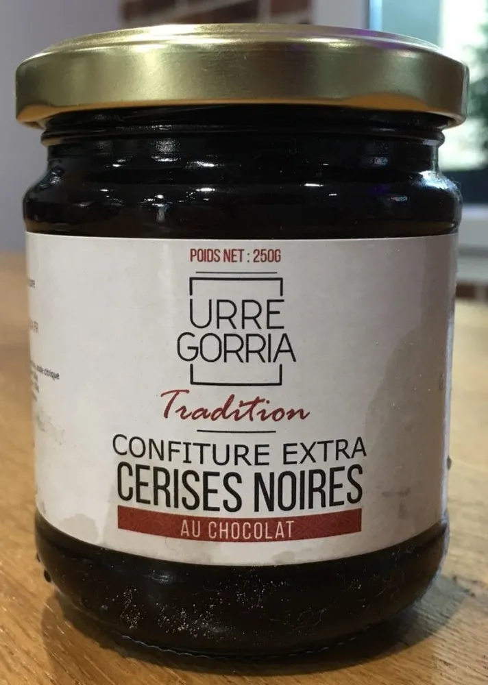 Confiture extra cerises noires