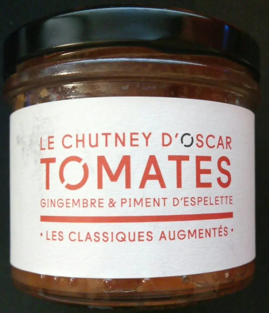 Le chutny d'osar tomates gingembre & piment d'espelette