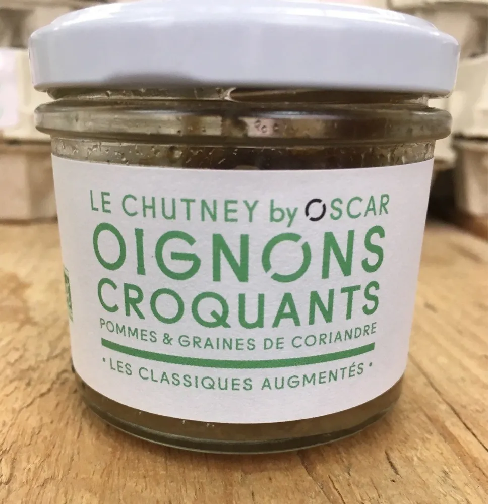 Le chutney d'oignons croquants pommes & graines de coriandre