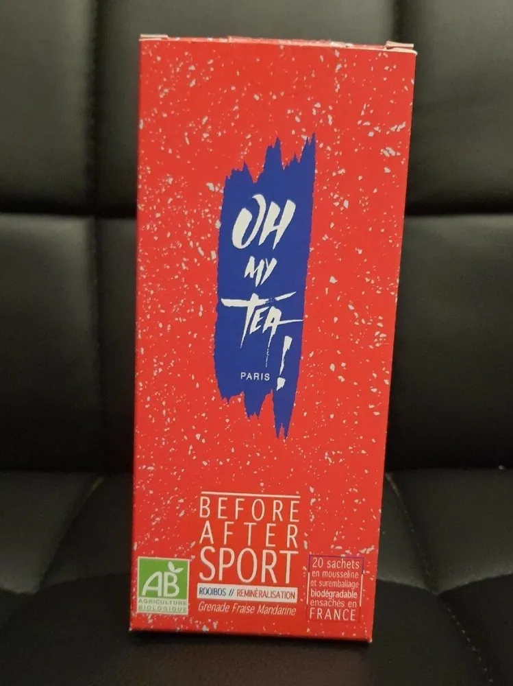 Oh My Tea Before/After Sport