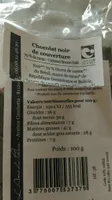 Chocolat noir de couverture 70% Caramel beurre salé