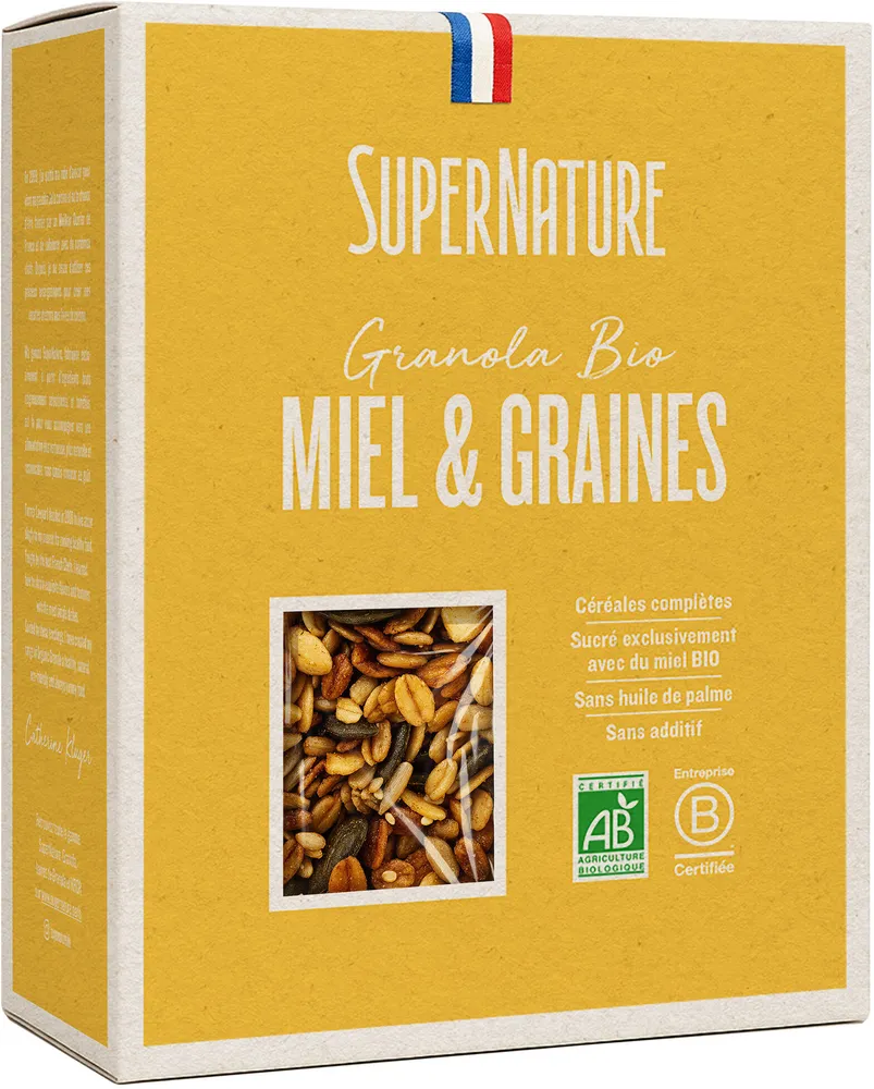 Granola miel & graines