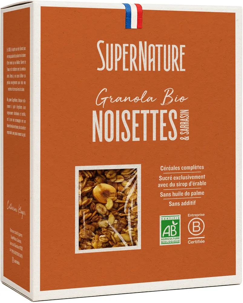 Granola noisettes & sarrasin