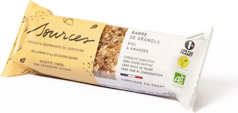 Barre miel et amande