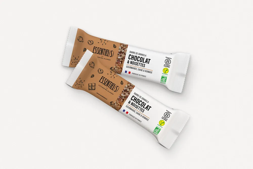 Barres chocolat & noisettes