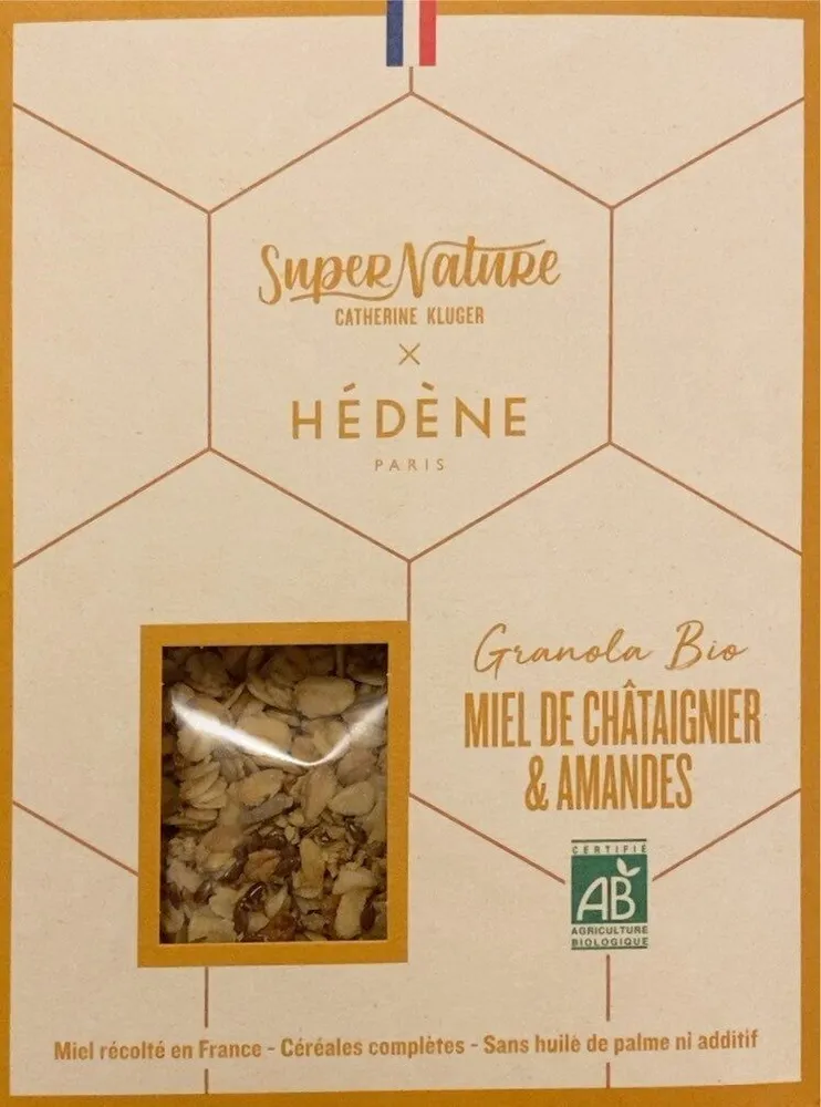 Granola Boo Miel de Chataignier et amandes