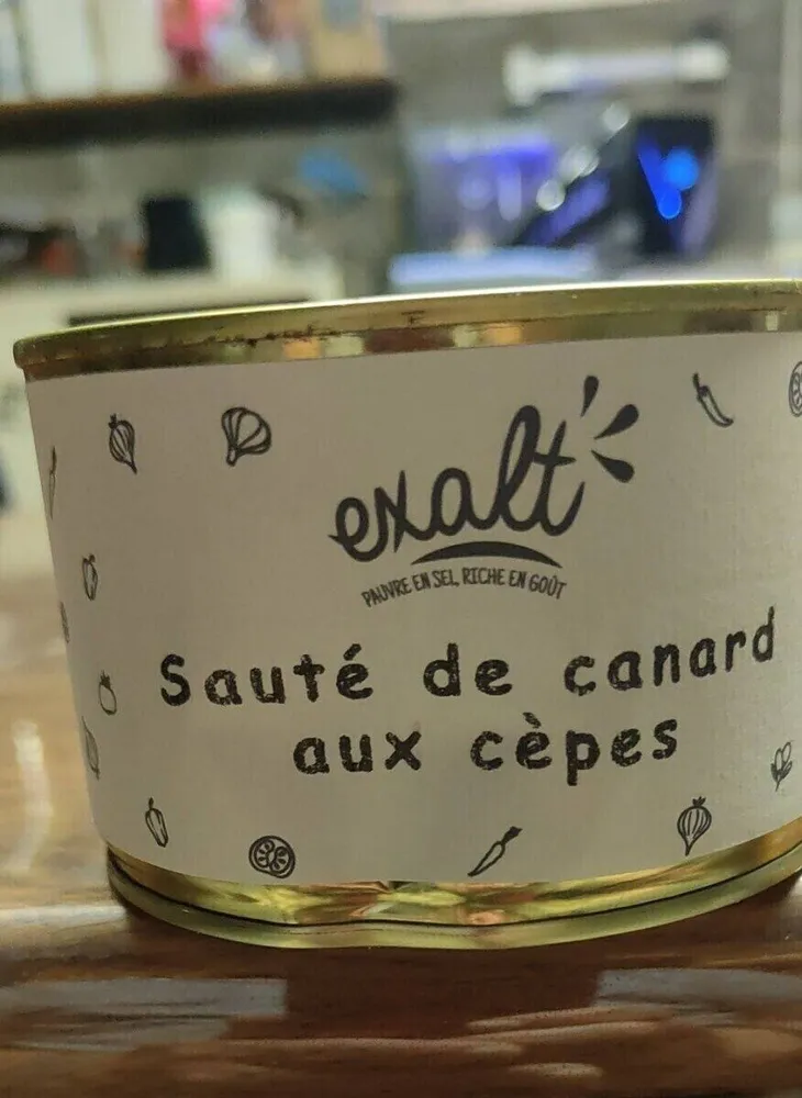 Sauté de canard aux cèpes