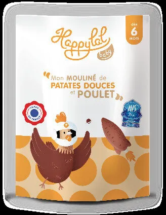 Mon mouliné de patates douces et poulet
