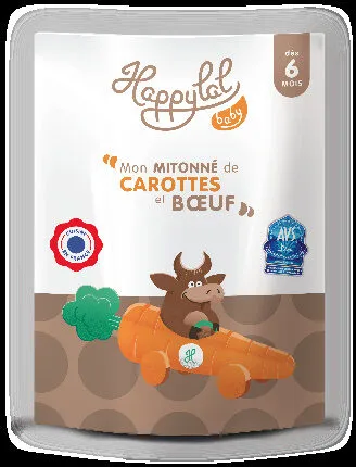 Mon mitonné de carottes et bœuf