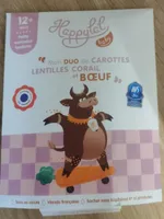 Mon duo de carottes lentilles corail et boeuf