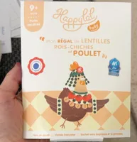 Mon régal de lentilles pois chiche et poulet
