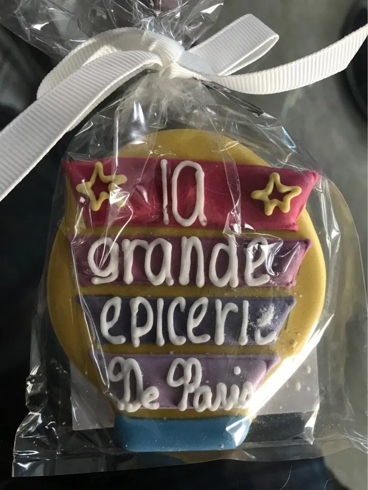 Biscuit avec glaçage