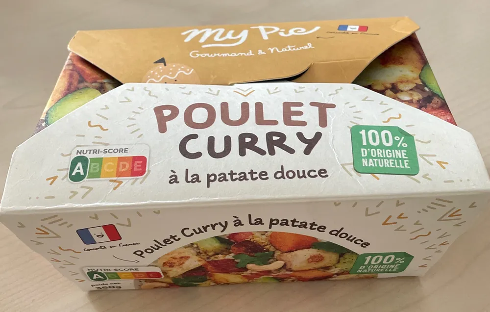 Poulet Curry À La Patate Douce