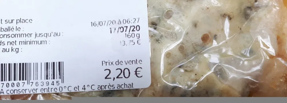 Petite pizza 4 fromages