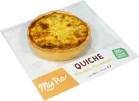 Quiche poireau parmesan