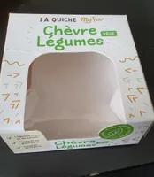 La quiche Chèvre Légumes