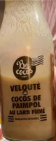 Velouté de cocos de paimpol au lard fumé