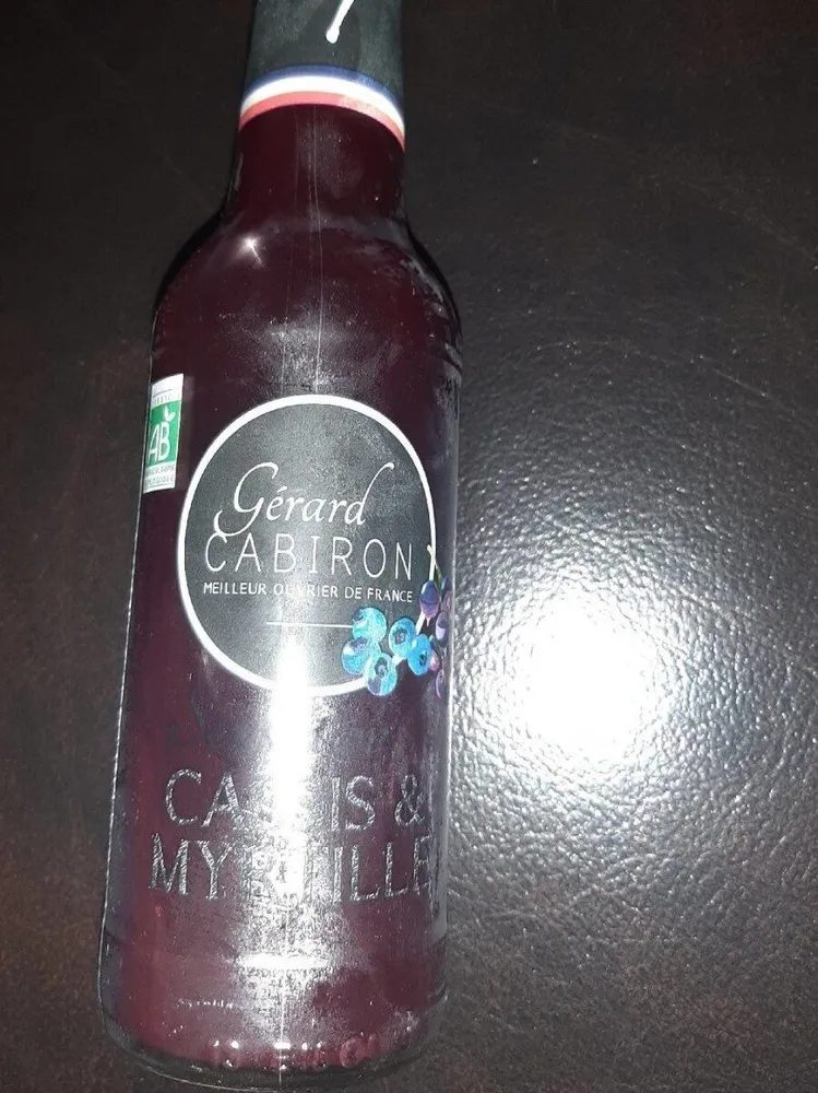 Sensation Cassis et myrtille