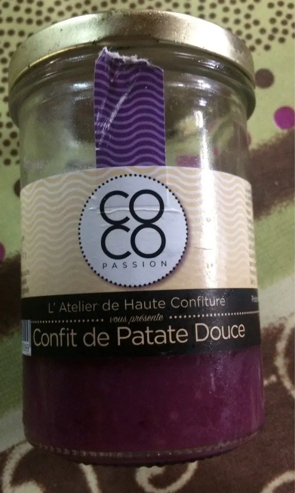 Confiture de patate douce