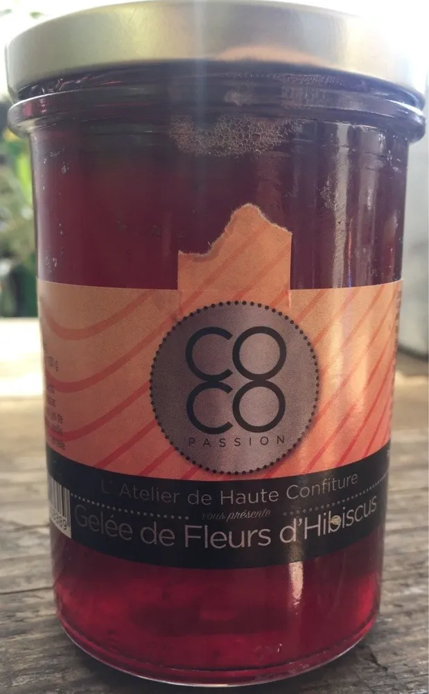 Gelee de fleurs d'hibiscus