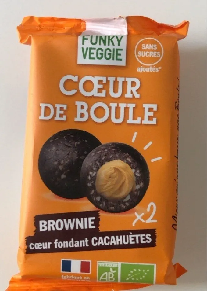 coeur de boule brownie