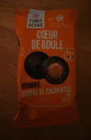 Cœur de boule Brownie & Beurre de cacahuète