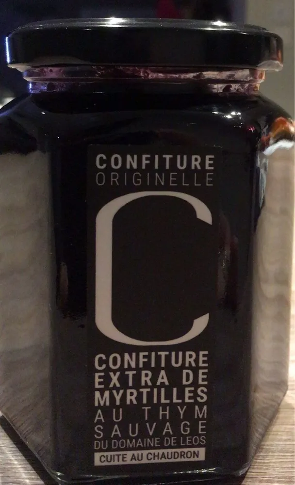 Confiture extra de myrtille