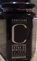 Confiture extra de myrtille