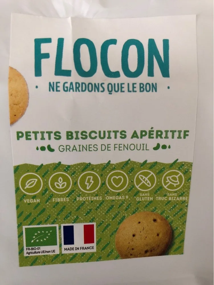 Petits Biscuits Apéritifs Graines de Fenouil