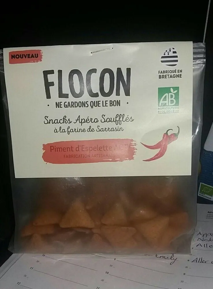 Snacks apéro soufflés